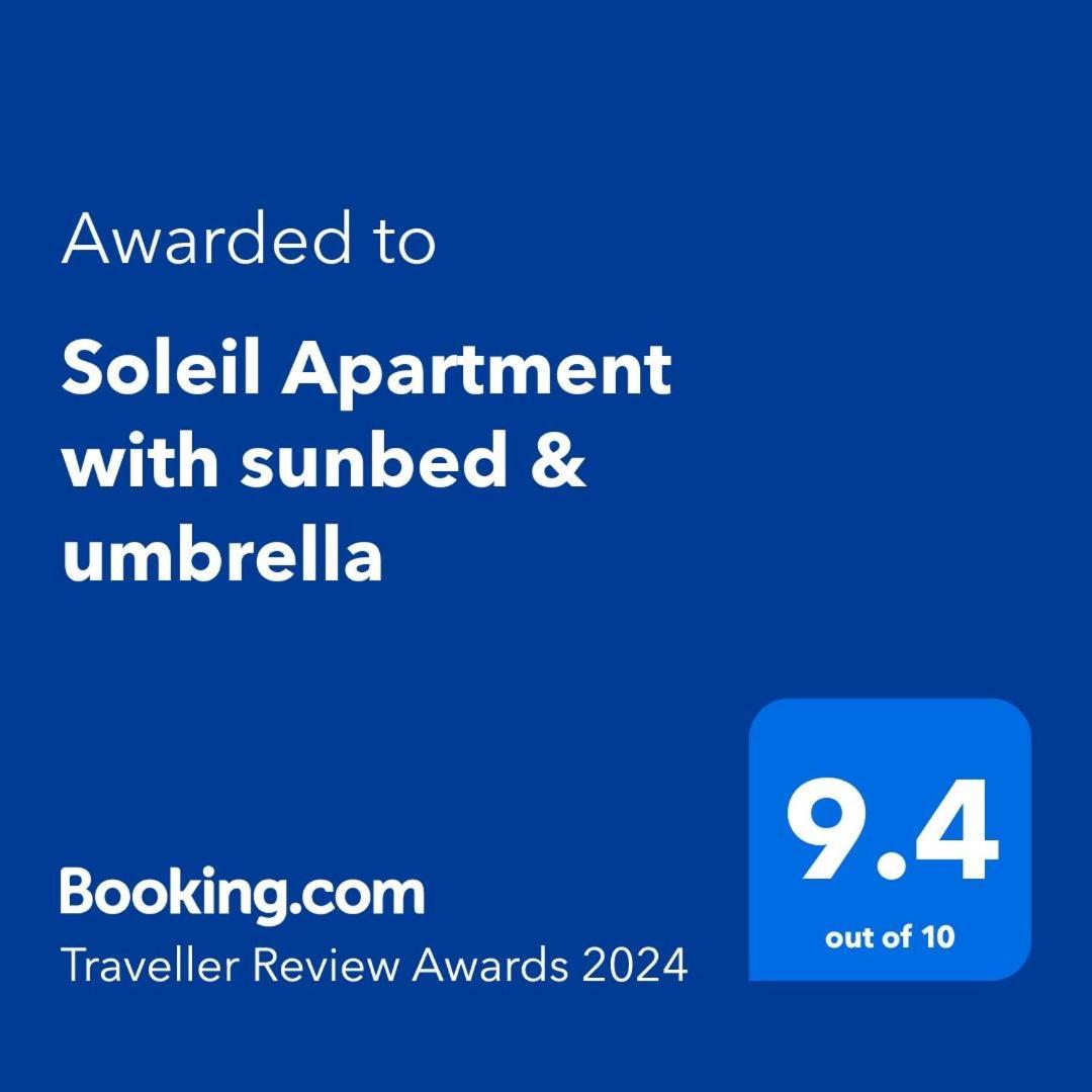 Soleil Apartment With Sunbed & Umbrella Vlore Ngoại thất bức ảnh